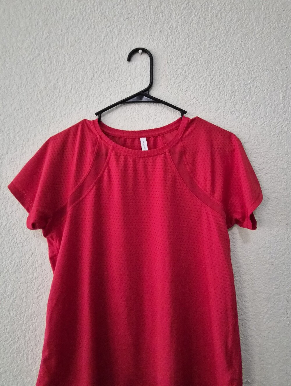Athleta mesh Short Sleeve Top